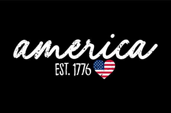 America 1776 Heart Flag Design Review