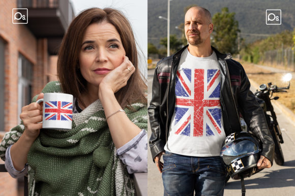 Distressed UK Flag SVG for Crafts and Graphics