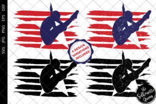 Diving -Women Flag Graphic for Crafts and Web Design