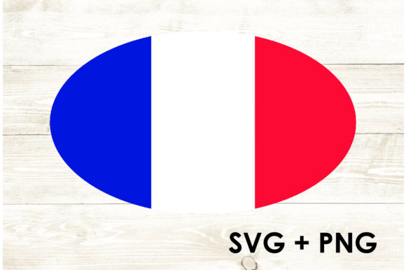 Rugby France Flag Graphics for Crafts