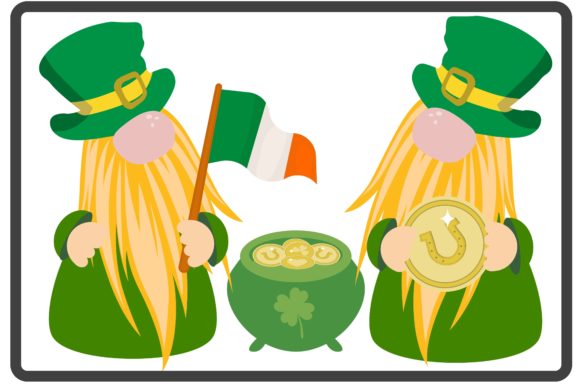St. Patrick s Flag Graphics for Crafts and Branding